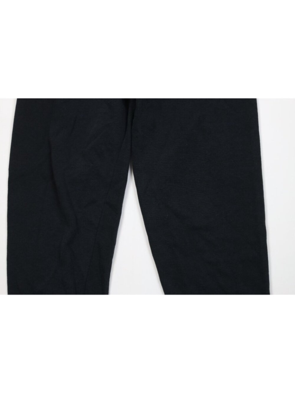 Vintage 90s Streetwear Womens Large Faded Blank Sweatpants Joggers Black USA - Picture 3 of 12